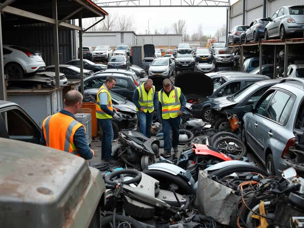 Privat verschrotten oder an Schrotthändler verkaufen? – Die Autoverwertung Datteln spart Zeit